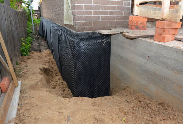 Expert waterproofing evaluation at a Winchester, IL property